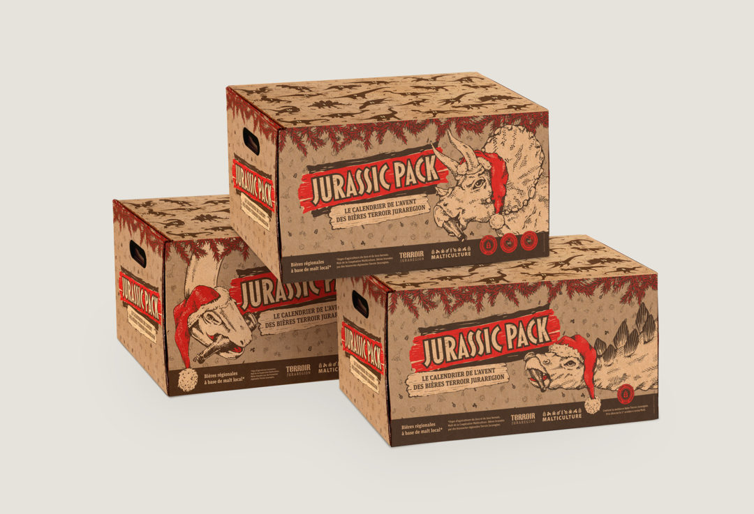 Jurassic Pack – Design packaging