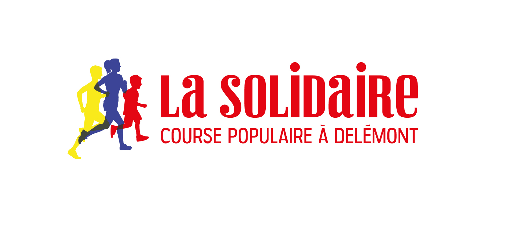 La Solidaire, course populaire à Delémont. Logotype. Annick Woungly Designer La Solidaire, course populaire à Delémont. Logotype. Annick Woungly Designer