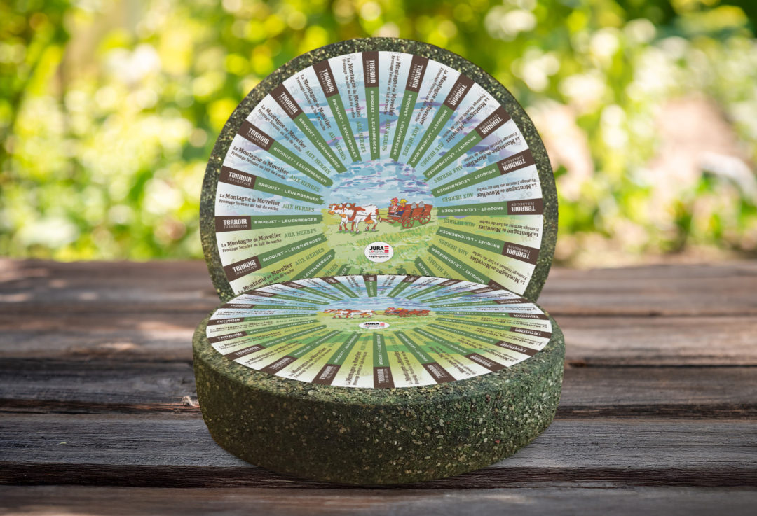 Montagne de Movelier aux herbes – Design Packaging et imagerie produit