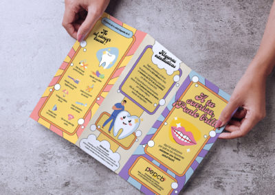 Brochure éducative autour de la santé bucco-dentaire