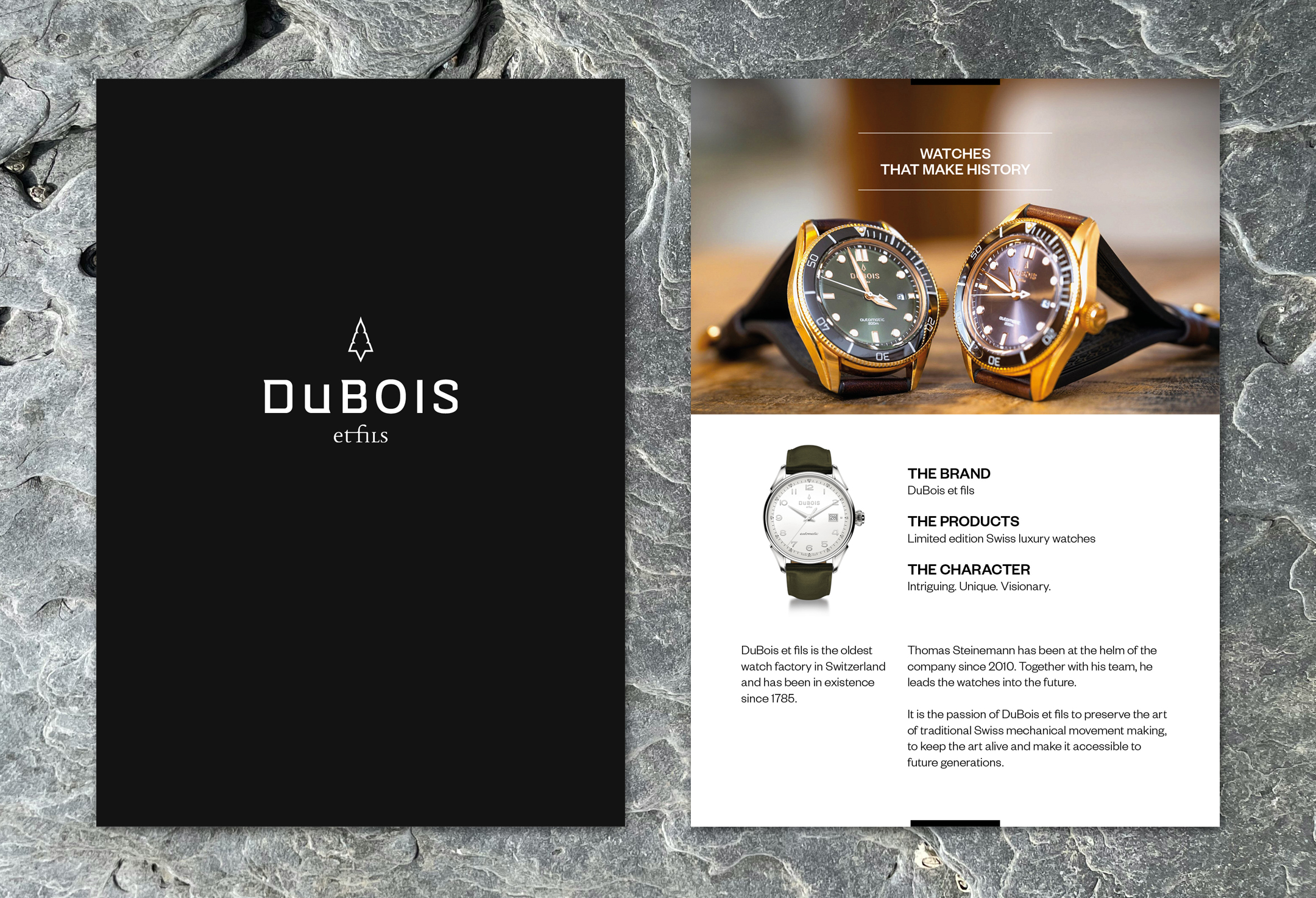 Dubois et Fils. Brochure. Dubois et Fils. Brochure.
