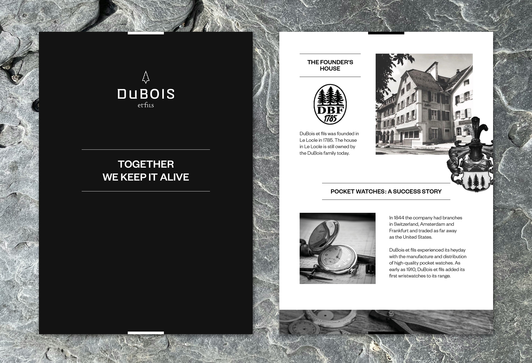 Dubois et Fils. Brochure. Dubois et Fils. Brochure.