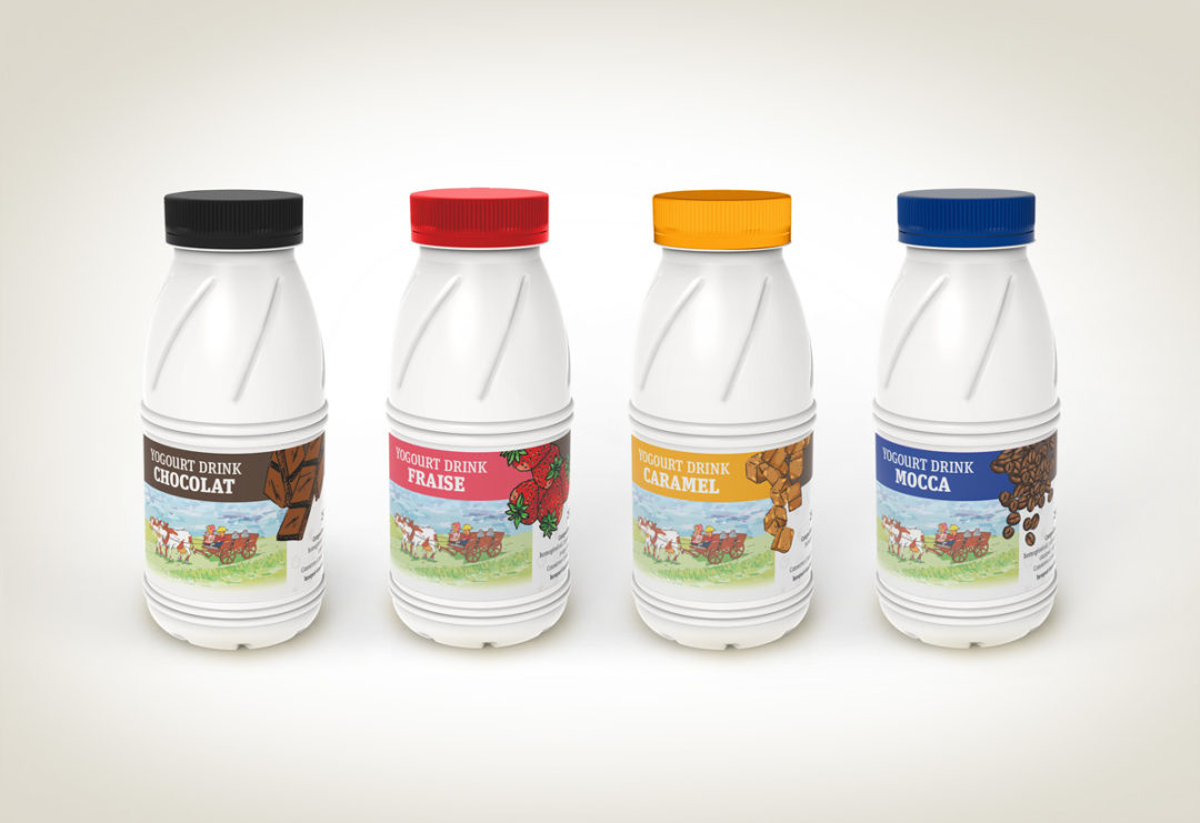 Yogourts drinks de l’Association Broquet-Leuenberger