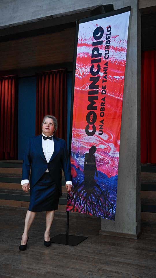 Design d'affiche et autres supports de promotion pour la pièce de théâtre "Del comincipio", de l'actrice zurichoise Tania Haag. Design d'affiche et autres supports de promotion pour la pièce de théâtre "Del comincipio", de l'actrice zurichoise Tania Haag.