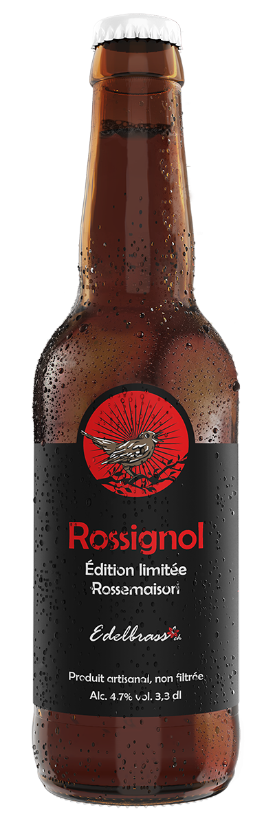 Edelbrass. Brasserie artisanale. Design d'étiquettes pour la ligne de bières "La Rossignol". Annick Woungly. Edelbrass. Brasserie artisanale. Design d'étiquettes pour la ligne de bières "La Rossignol". Annick Woungly.