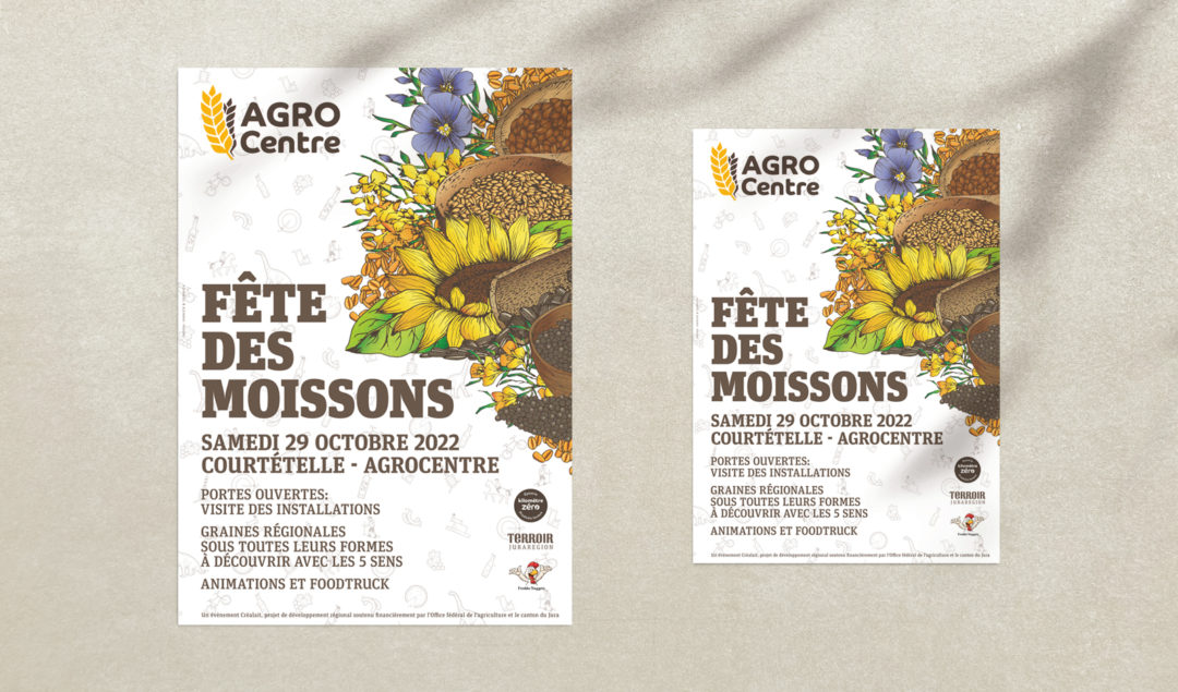 Fête des moissons – Affiche et flyer