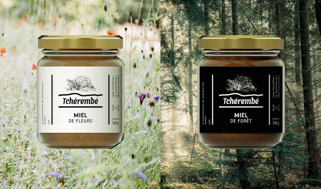Miel du Tchérembé – Identité visuelle et design packaging