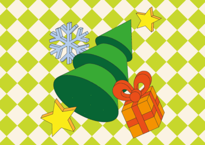 Identité visuelle et supports de communication pour le Marché de Noël de Delémont