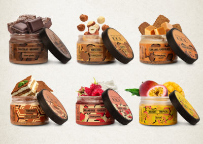 Glaces KKO3 – Design packaging et affiches publicitaires