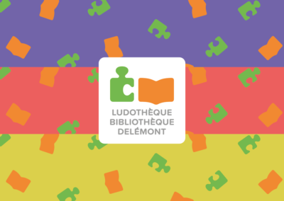 Ludothèque et Bibliothèque de Delémont – Identité visuelle